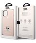 Karl Lagerfeld Liquid Silicone Choupette Apple iPhone 14 Plus (6.7) hátlapvédő tok pink (KLHCP14MSLCTPI) 3666339076641