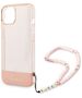 Guess Apple iPhone 14 Plus (6.7) PC/TPU Camera Outline Translucent hátlapvédő tok pink (GUHCP14MHGCOHP) 3666339064297