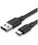 Nickel plated USB-C cable UGREEN 2m (black) 6957303861187