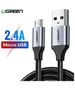 UGREEN micro USB Cable QC 3.0 2.4A 0.25m (Black) 6957303861446