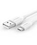 Micro USB cable UGREEN QC 3.0 2.4A 1.5m (white) 6957303861415