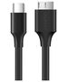 Micro-B USB 3.0 - USB-C cable UGREEN 1m (black) 6957303821037