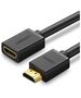 HDMI male to HDMI female cable UGREEN HD107, FullHD, 3D, 0.5m (black) 6957303811403