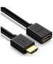 HDMI male to HDMI female cable UGREEN HD107, FullHD, 3D, 0.5m (black) 6957303811403