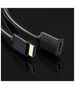 HDMI male to HDMI female cable UGREEN HD107, FullHD, 3D, 0.5m (black) 6957303811403