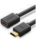 HDMI male to HDMI female cable UGREEN HD107, FullHD, 3D, 2m (black) 6957303811427