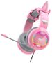 Havit GAMENOTE H2233d Gaming headphones RGB (pink) 6939119024024