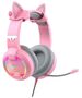 Havit GAMENOTE H2233d Gaming headphones RGB (pink) 6939119024024