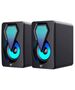 Havit SK210mini PRO computer speakers 2.0 RGB (black) 6939119040260