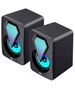 Havit SK210mini PRO computer speakers 2.0 RGB (black) 6939119040260