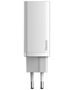 Baseus GaN2 Lite Quick Travel Charger USB+C 65W EU (white) 6953156232945