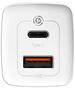 Baseus GaN2 Lite Quick Travel Charger USB+C 65W EU (white) 6953156232945