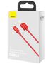 Baseus Superior Series Cable USB to iP 2.4A 1m (red) 6953156205437