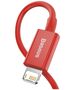 Baseus Superior Series Cable USB to iP 2.4A 1m (red) 6953156205437