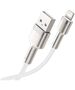 USB cable for Lightning Baseus Cafule, 2.4A, 1m (white) 6953156202252