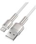 USB cable for Lightning Baseus Cafule, 2.4A, 1m (white) 6953156202252