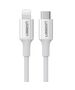 Cable Lightning to USB-C UGREEN 3A US171, 1.5m (white) 6957303867486