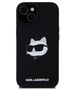 Original Case IPHONE 15 PLUS / 14 PLUS Karl Lagerfeld Hardcase Crossbody IML Karl Head MagSafe (KLHMP15MSCHPPLK) black 3666339257279