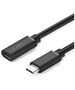 UGREEN USB Type C 3.1 Male to Female Cable Nickel Plating 0.5m (Black) 6957303845743