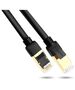 UGREEN NW107 Ethernet RJ45 Round network cable, Cat.7, STP, 2m (Black) 6957303882694