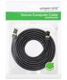 UGREEN NW107 Ethernet RJ45 Round network cable, Cat.7, STP, 2m (Black) 6957303882694