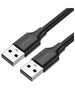 USB 2.0 M-M UGREEN cable US102, 1m (black) 6957303813094