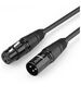 UGREEN AV130 XLR female to XLR male cable - 2m (black) 6957303802432