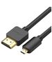 UGREEN HD127 Micro HDMI - HDMI Cable 4K 3D 1.5m (black) 6957303831029