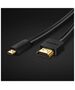 UGREEN HD127 Micro HDMI - HDMI Cable 4K 3D 1.5m (black) 6957303831029