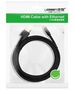 UGREEN HD127 Micro HDMI - HDMI Cable 4K 3D 1.5m (black) 6957303831029