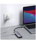 Adapter 5-in-1 UGREEN CM511, Hub USB-C to 2x USB,HDMI, USB-C, TF/SD (Grey) 6957303863846