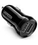 UGREEN car charger ED018, 2x USB, 24W (black) 6957303858750