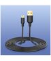 USB to Mini USB Cable UGREEN US132, 0.25m (black) 6957303813537