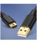 USB to Mini USB Cable UGREEN US132, 0.25m (black) 6957303813537