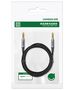 UGREEN AV183 Mini jack cable 3.5mm, AUX, 3m (black) 6957303827855