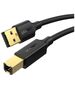 UGREEN US135 USB 2.0 A-B printer cable, gold plated, 2m (black) 6957303828470