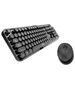 Wireless keyboard + mouse set MOFII Sweet 2.4G (black) 6950125747127