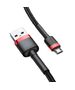 Baseus Cafule Micro USB Cable 2A 3m (Black+Red) 6953156296381