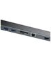 Baseus Enjoyment Series Multi-functional Type-C intelligent HD HUB（PD/HD4K*2/VGA/RJ45/SD/TF/USB*3/Audio*1/Stand)Dark gray 6953156291478