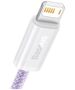 Baseus Dynamic cable USB to Lightning, 2.4A, 1m (purple) 6932172602048