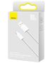 Cable USB to USB-C Baseus Dynamic Series, 100W, 1m (white) 6932172607456