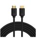 Baseus 2x HDMI 2.0 4K 30Hz Cable, 3D, HDR, 18Gbps, 5m (black) 6953156222540