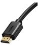 Baseus 2x HDMI 2.0 4K 30Hz Cable, 3D, HDR, 18Gbps, 5m (black) 6953156222540