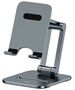 Baseus Biaxial stand holder for phone (gray) 6932172615185