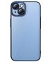 Baseus Glitter Transparent Case and Tempered Glass set for iPhone 14 Plus (blue) 6932172615505