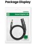 UGREEN AV131 Female XLR cable for jack 3.5 men - 2m (black) 6957303822447