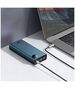 Baseus Adaman Metal Powerbank 20000mAh PD QC 3.0 65W 2xUSB + USB-C + micro USB (Blue) 6953156204331