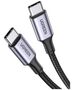 UGREEN US316 Type C to Type C Cable, 100W, 2m (black) 6957303805235