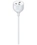 Extension cord with one AC socket LDNIO SC1017, 5m (white) 6933138700259