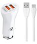 LDNIO C511Q 2USB Car charger + MicroUSB cable 5905316142671